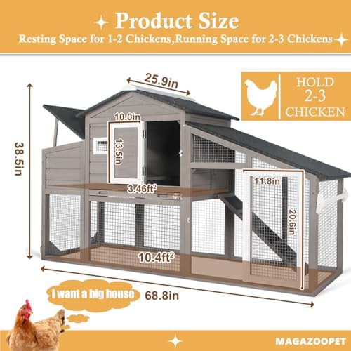 Weatherproof two story wooden poultry coop — photo 5