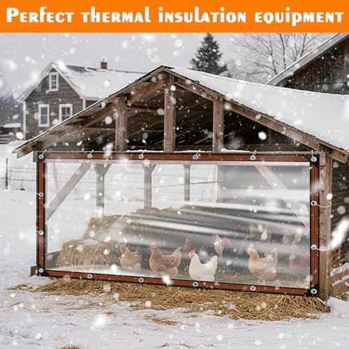 Long waterproof winter poultry run cover — photo 5