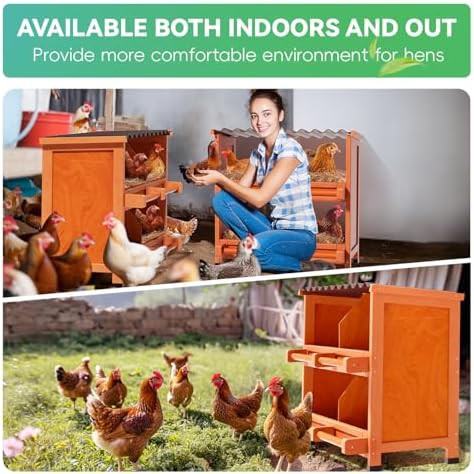 Four compartment pine wood nesting box — photo 4