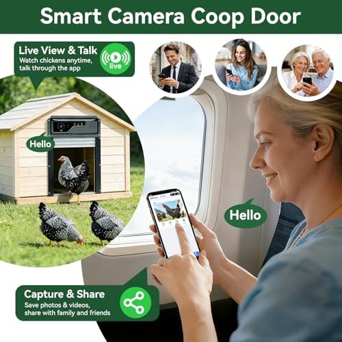 Smart WiFi coop door with camera — photo 4