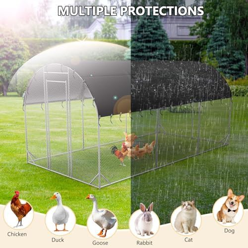Waterproof cover for large metal coops — photo 5
