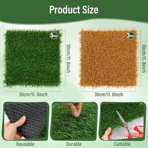 Six pack of washable brown nesting pads — photo 3