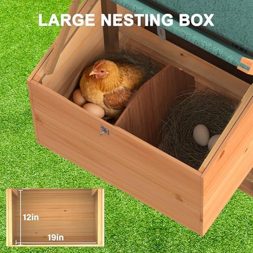 Mobile wooden chicken house on wheels — photo 4