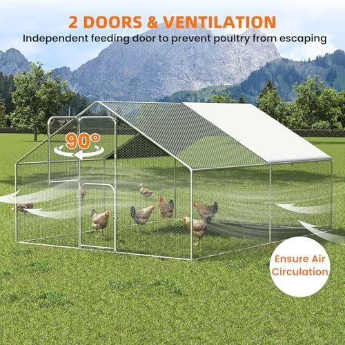 Heavy duty outdoor poultry enclosure — photo 3