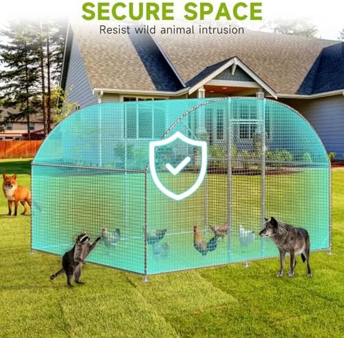 Galvanized steel outdoor enclosure for small animals — photo 4
