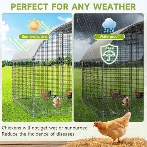 Galvanized steel outdoor enclosure for small animals — photo 5
