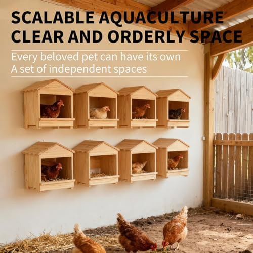 Wooden nesting box with detachable ramp — photo 4