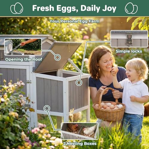 Mobile chicken tractor with built-in swing — photo 5