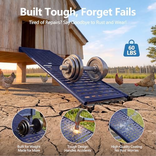 Thirty six inch metal poultry ramp — photo 4