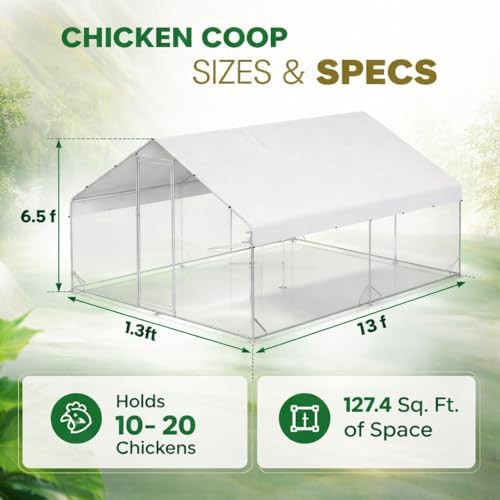 Metal poultry cage with hardware cloth — photo 3