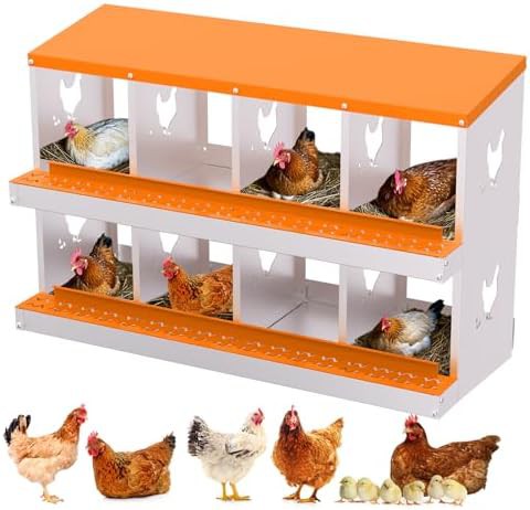 Eight compartment orange nesting box — photo 3