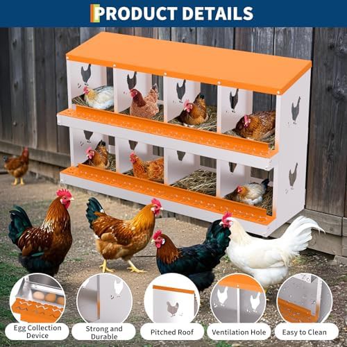 Eight compartment orange nesting box — photo 4