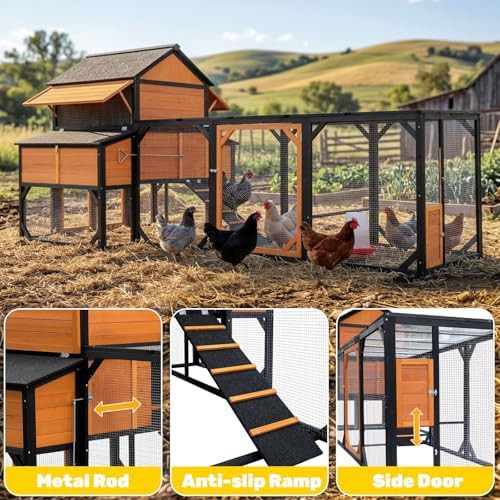 Extra large wooden coop for fifteen chickens — photo 5