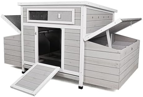 Extra large walk in wooden chicken coop — photo 5