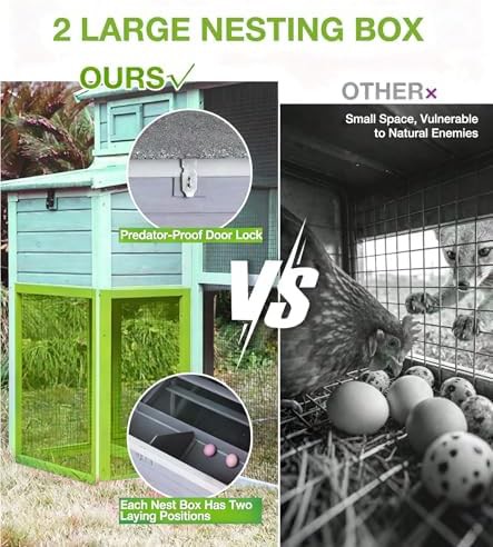 Grey walk in chicken house with iron brackets — photo 5