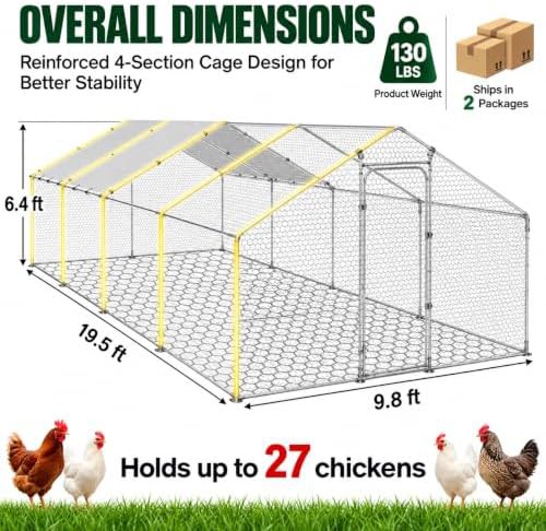 Walk-in coop with PVC coated wire mesh — photo 3