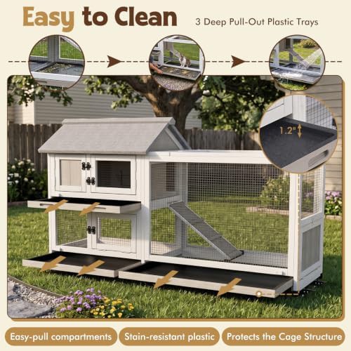 Expandable two story indoor bunny hutch — photo 5