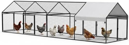 Expandable waterproof poultry cage and run