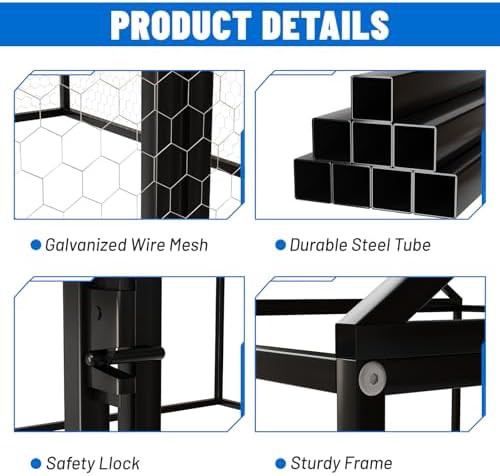 Expandable waterproof poultry cage and run — photo 3