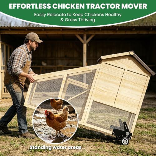 Wheel lift kit for chicken tractors — photo 5