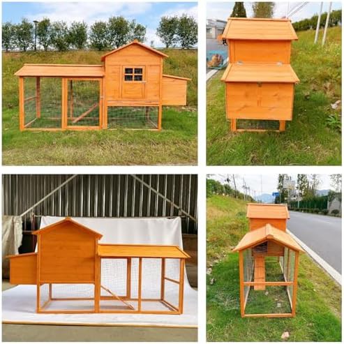 Wooden poultry house with nesting box — photo 4