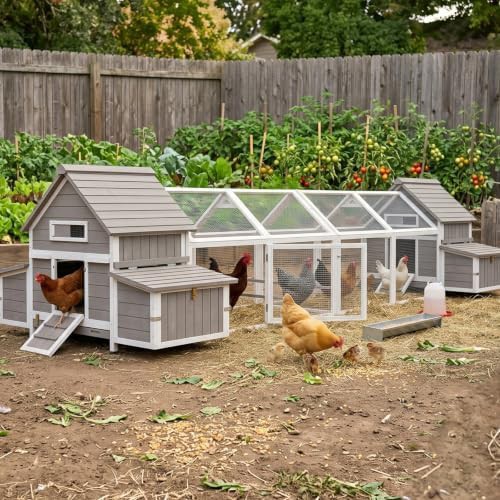 Large wooden coop with eight nesting boxes — photo 5