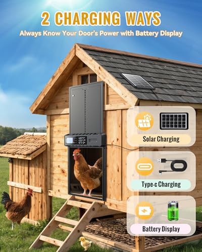 Automatic solar powered chicken coop door — photo 5