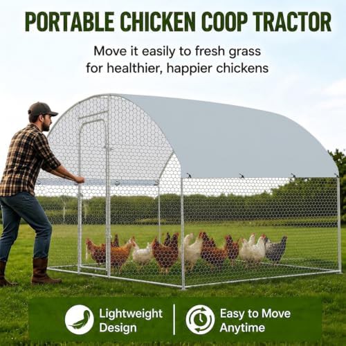 Heavy duty metal walk in poultry pen — photo 4